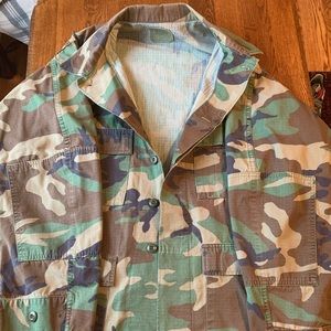 Camo Army Shirt/Jacket